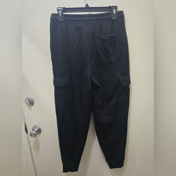 NWOT 2 Old Navy Men's Black Cargo Jogger Pants - Picture 6 of 10